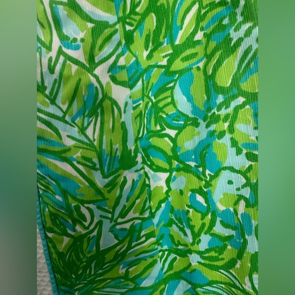 Lilly Pulitzer Pearl shift dress citrus green parrot NWT size 4 - Picture 9 of 12